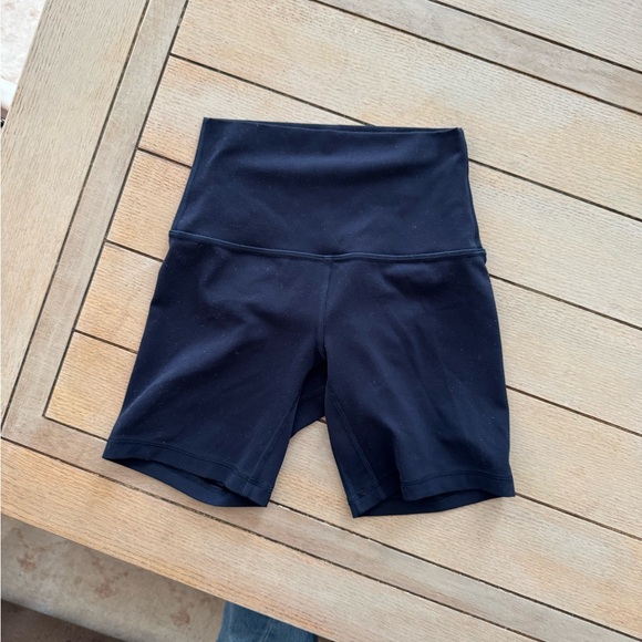 lululemon athletica Black Bike Shorts - Picture 1 of 3